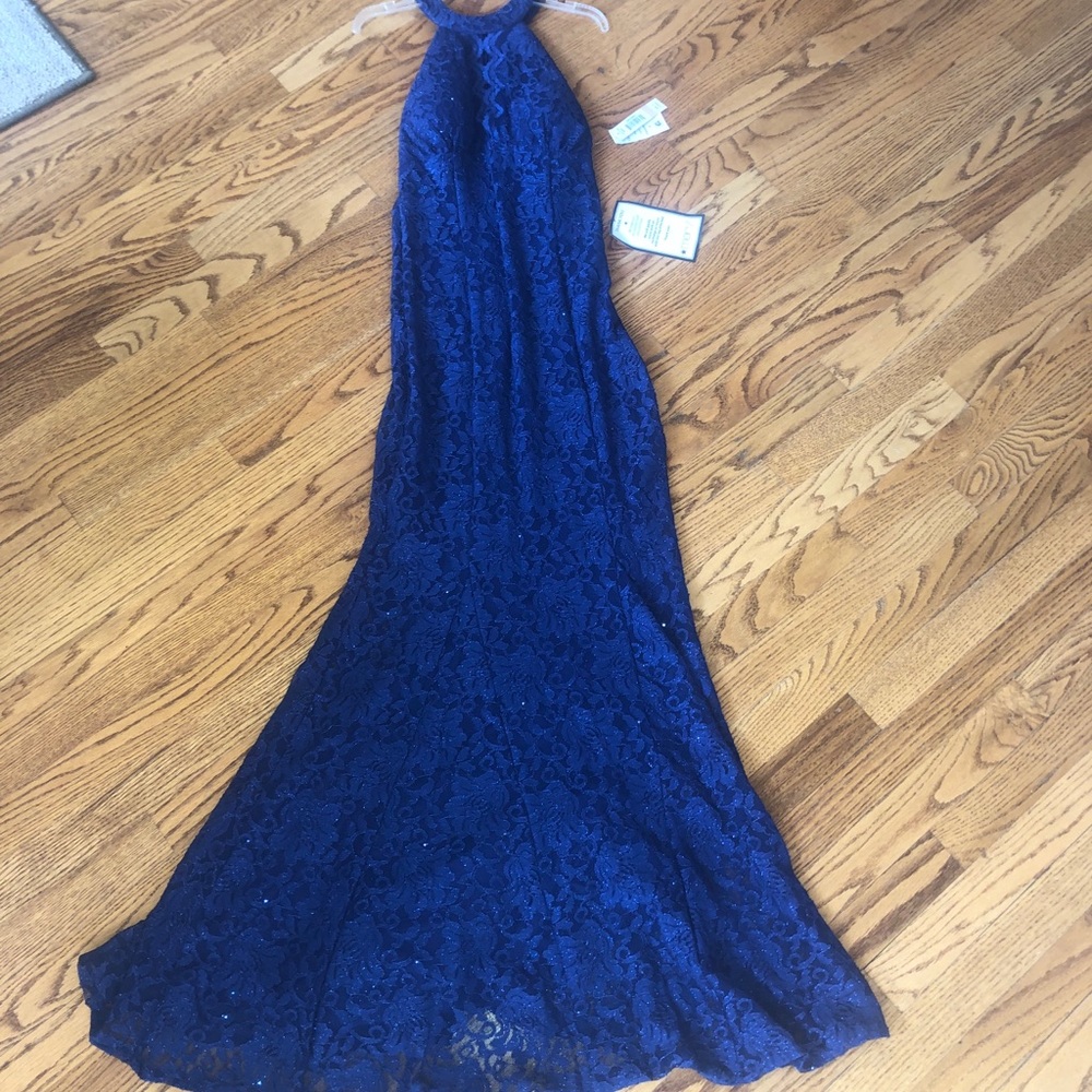BRAND NEW! Blue lace dress